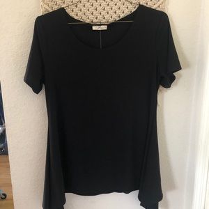 Business casual short sleeve top